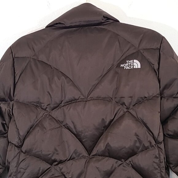 THE NORTH FACE Women's Puffer 550 Chocolate Brown Winter Jacket, size Large - Picture 6 of 11